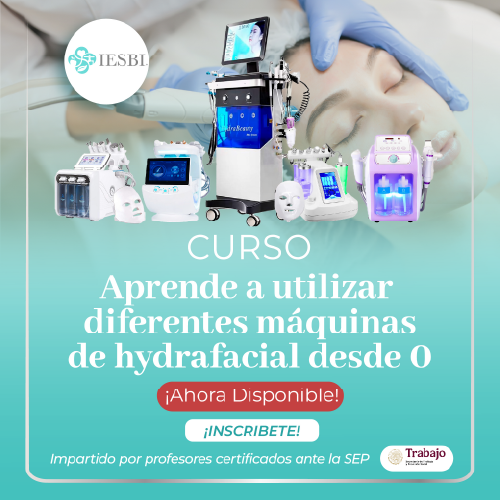Aprende a utilizar diferentes máquinas de Hydrafacial desde cero